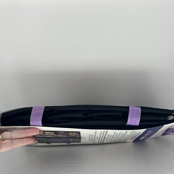 Plaid All Night Media Black Nylon Holds 8 Rubber Stamping Ink Pad Holder - Picture 8 of 12